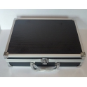 Mała walizka aluminiowa 260x190x80 mm z wypełnieniem